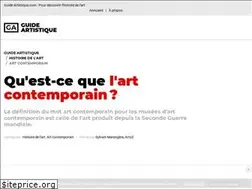 Sites similar to artistes-contemporain.com