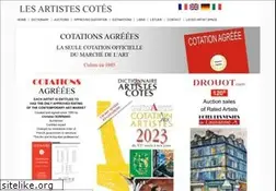 Sites similar to artistes-cotes.com