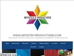 Sites similar to artistes-productions.com