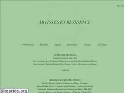 Sites similar to artistesenresidence.fr