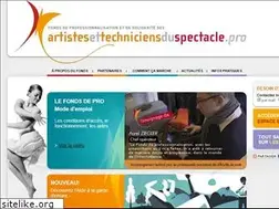 Sites similar to artistesettechniciensduspectacle.fr