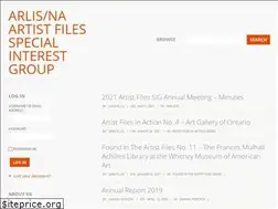 Sites similar to artistfiles.arlisna.org