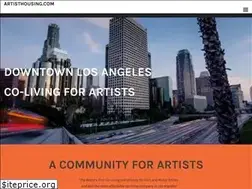 Sites similar to artisthousing.com