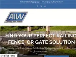 Sites similar to artisticironworksco.com