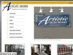 Sites similar to artisticironworksli.com