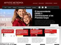 Sites similar to artisticmetropol.es