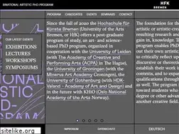 Sites similar to artisticphd-hfkbremen.net