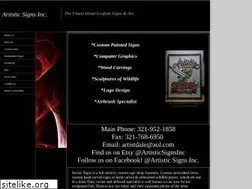 Sites similar to artisticsigns.com