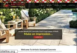 Sites similar to artisticstampedconcreteofmd.com