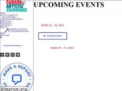 Sites similar to artisticswimming.ca