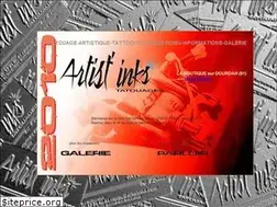 Sites similar to artistinks.com