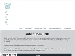 Sites similar to artistopencalls.art