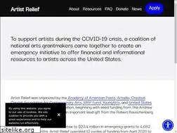 Sites similar to artistrelief.org