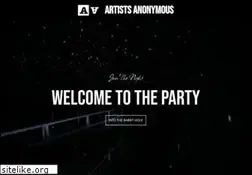 Sites similar to artists-anonymous.com