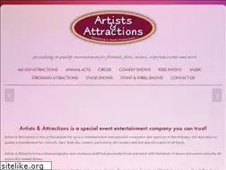 Sites similar to artistsandattractions.com