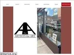 Sites similar to artistsforart.org