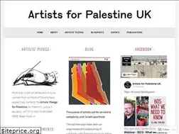 Sites similar to artistsforpalestine.org.uk