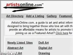 Sites similar to artistsonline.com