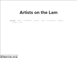 Sites similar to artistsonthelam.com
