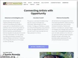 Sites similar to artistsregistry.com