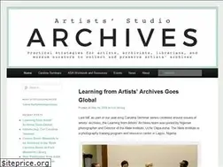 Sites similar to artiststudioarchives.org