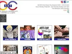 Sites similar to artleagueofoceancity.org