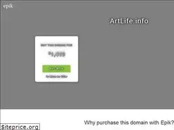 Sites similar to artlife.info