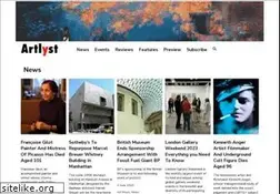 Sites similar to artlyst.com