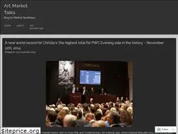 Sites similar to artmarketalks.wordpress.com
