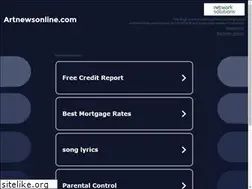 Sites similar to artnewsonline.com