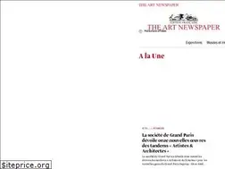 Sites similar to artnewspaper.fr