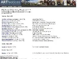 Sites similar to artnotices.com