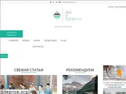 Sites similar to artofbalance.ru