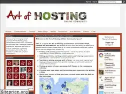 Sites similar to artofhosting.ning.com