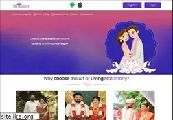 Sites similar to artoflivingmatrimony.org