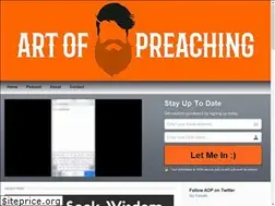 Sites similar to artofpreaching.com