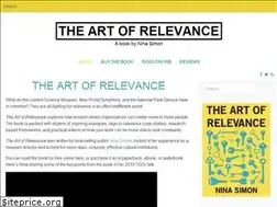 Sites similar to artofrelevance.org