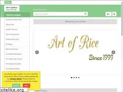 Sites similar to artofrice.com