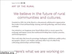 Sites similar to artoftherural.org