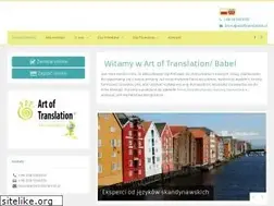Sites similar to artoftranslation.pl