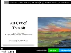 Sites similar to artoutofthinair.com