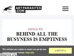 Sites similar to artparasites.com