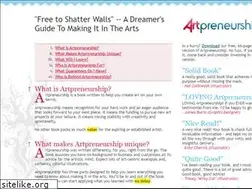 Sites similar to artpreneurship.com