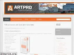Sites similar to artpro.is