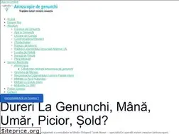 Sites similar to artroscopiedegenunchi.ro