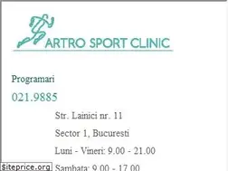Sites similar to artrosport.ro