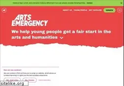 Sites similar to arts-emergency.org
