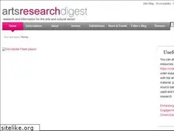 Sites similar to arts-research-digest.com