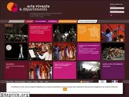 Sites similar to arts-vivants-departements.fr