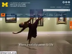 Sites similar to arts.umich.edu